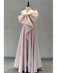 10% off now! strapless cute pink long prom dress with big bow front online. Sheprom offers formal, party, casual & more style dresses to fit your special occasions. Wedding Bridal Dress, Prom Dresses Long Pink, Velvet Prom Dress, Banquet Dresses, Purple Prom Dress, Pink Prom Dress, Elegant Party Dresses, Maxi Bridesmaid Dresses, Dress Bridesmaid