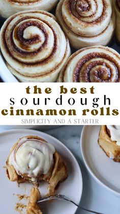 the best sourdou dough cinnamon rolls simplicity and a startner recipe