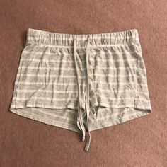 In Great Condition, Never Worn. Casual Gray Summer Sleepwear, Gray Shorts For Summer Loungewear, Gray Pajama Shorts For Summer, Gray Summer Pajama Shorts, Gray Pajama Shorts For Summer Loungewear, Old Navy Shorts, Navy Gray, Navy Shorts, Gray White