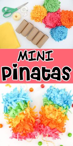 this is an easy and fun activity for kids to make their own pinatas