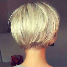 Haircut Short Layers, Short Layered Hairstyles, Blonde Bob Haircut, Stacked Bob Hairstyles, Layered Short, Layered Hairstyles, Haircut Short, Latest Short Hairstyles, Short Layered