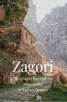 the cover of zagori, the village's beyond the mountains in epyrus greece