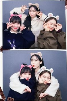 Viviz Icons, Trio Pics, Korean Couple Photoshoot, Group Photography Poses, Funny Poses