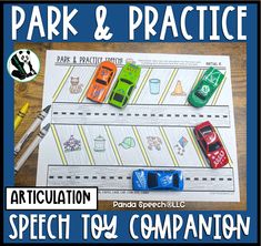 the park and practice articulation speech game