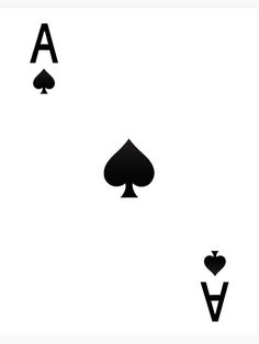 four card suits with hearts and spades in black on a white background by corbi