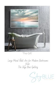 the gift large metal wall art for modern bathrooms from the style blue gallery by skyblue