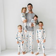 Cozy comfort that’s out of this world! Featuring phases of the moon in neutral watercolor shades, these dreamy PJ Pants are crafted from our custom-milled Lunaluxe™ Bamboo. Deep pockets and a stretchy waistband make them as practical as they are comfy. Pair them with the coordinating top to complete the set, and then grab matching styles for the whole fam! Made from custom-milled Lunaluxe™ Bamboo that’s gentle on sensitive or eczema-prone skin Seasonless fabric keeps you cool in the summer & coz Watercolor Shades, Navy Watercolor, Neutral Watercolor, Neutral Print, Mens Pajama Pants, Kid Styles, Phases Of The Moon, Neutral Prints, Pj Pants