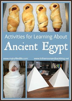 an image of ancient egypt activities for learning about ancient egypt