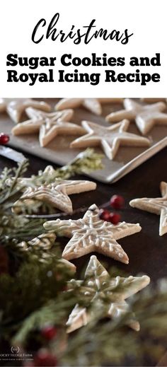 christmas sugar cookies and royal icing recipe