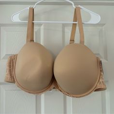 Brand: Auden Size: 48d Color: Nude/Tan Lace Overlay Detail 4 Hooks In Back Can Adjust Style Of Straps. Beige Full Coverage Partially Lined Bra, Beige Full Coverage Bra Partially Lined, Lace Bras, Lace Overlay, Lace Bra, Women's Intimates, Satin, Lace, Women Shopping