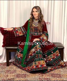 Afghan custom dress for wedding. This dress has 2 colors green,jigari Green Gown For Traditional Ceremonies With Traditional Drape, Green Gown With Traditional Drape For Ceremonies, Green Floor-length Gown For Ceremonies, Ceremonial Green Dress With Dupatta, Green Ceremony Dress With Dupatta, Festive Green Gown For Ceremony, Festive Green Ceremony Gown, Green Festive Dresses For Ceremonies, Green Festive Dress For Ceremony