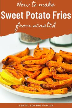 Sweet potato fries served on a baking sheet with ketchup. Homemade Sweet Potato Fries, Making Sweet Potato Fries, Baked Sweet Potato Fries, Crispy Sweet Potato Fries, Freeze Sweet Potatoes, Sweet Potato Recipes Fries, Marshmallow Dip, Sweet Potato Fries Baked, Crispy Sweet Potato