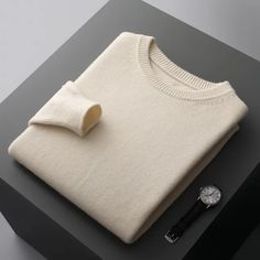 New Soft Mens Round Neck Thickened Wool Sweaters – 4Colordress Wool Sweater Men, Winter Craft, Sweater Autumn, Merino Sweater, China Product, Boot Jewelry, Round Neck Sweaters, Merino Wool Sweater, Camel Color