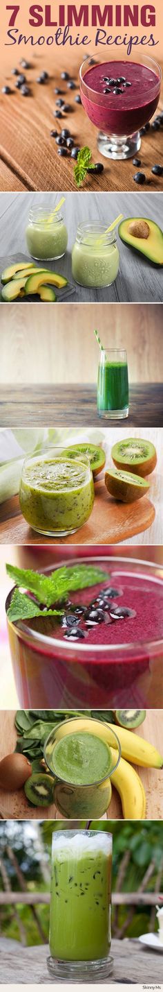 three different pictures showing the process of making cucumber slices