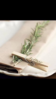 a pair of scissors sitting on top of a napkin