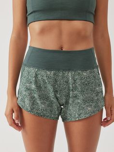 THE go-to short, now in a longer 4" length. Made in our lightweight quick-drying recycled polyester fabric featuring a comfortable knit waistband and built-in brief liner. Recycled Polyester Fabric, Outdoor Voices, Outdoor Woman, Workout Gear, Cute Quotes, Boho Shorts, Quick Dry, Polyester Fabric, Built In