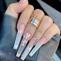 Milky Nails, Nagel Tips, Fake Nails With Glue, Diy Nail Art