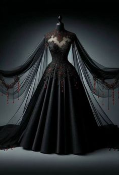 Dark Romantic Wedding Dress, Punk Wedding Dresses, Spider Fashion, Gothic Ball Gown, Burgundy Wedding Dress, Goth Wedding Dresses, Fantasy Wedding Dress, Dorm Packing, Vampire Dress