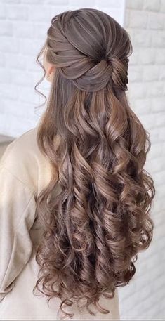 Bridesmaids Hairstyle, Long Hair Wedding Styles, Front Hair Styles, Bridesmaid Hairstyles, Wedding Hairstyles For Long Hair