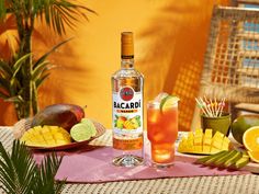 BACARDÍ Mango Rum | Mango Flavoured Rum | Juicy Rum | BACARDÍ US Bacardi Cocktail, Sharing With Friends, Flavored Rum, Mango Flavor, Cocktail Kits, Easy Cocktails, Bacardi, Fermenting