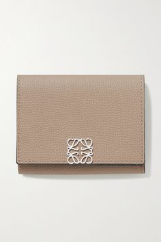 Loewe's wallet is made from textured-leather and minimally detailed with an 'Anagram' plaque at the front. It opens to a well-organized interior equipped with eight card slots, a bill sleeve and a zipped pocket for your change and receipts. Designer Wallets For Women, Loewe Anagram, Material Textures, Luxury Wallet, Designer Wallets, Card Holder Wallet, What I Wore, Net A Porter, Wallets For Women