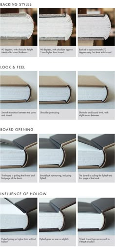 the instructions for how to make a diy book cover from scratchsticks and paper