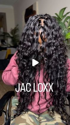 JAC Hair & Beauty, LLC on Instagram: "Soft like butter kinda curls. Juicy jac loxx. Must be booked at least 48hours before appointment date . . . . . #locs #jacloxx #boholocs #bohemianlocs #fauxlocs #hairstylist #protectivestyles #protectivehairstyle #bohobraids #bohemianbraids #goddeslocs #ochairstylist #ocbraider #braidstyles #braidstylist #lahairstylist #labraids #labraider #labraiders #hairideas #curlybraids #curlylocs" Long Loc Styles Women Weave, Brazilian Sew In Hairstyles, Box Braids With Water Wave Hair, Styles For Boho Locs, Mermaid Locs Goddess Crochet, Prelooped Crochet Hair, Black Women Hair Inspiration, Crochet Braids With Bangs, Human Braiding Hair Black Women