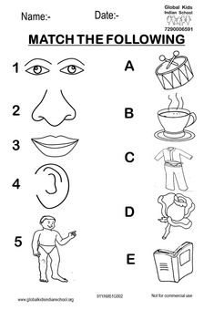 the matching worksheet for children to learn how to draw faces and numbers in order to