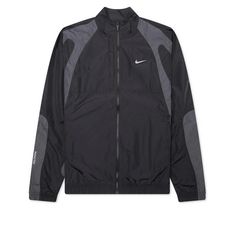 Nike x NOCTA Northstar Nylon Track Jacket 'Anthracite Grey' FN7666-060 Vintage Nike Gilet, Nike Vest Jacket, Nike Apparel, Vintage Nike Windbreaker, Limited Edition Sneakers, Nike Windbreaker, North Star, Nike Outfits, Sport Sneakers