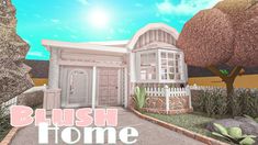 Bloxburg: Cute Blush Home 31k || House Build - YouTube Small One Person Bloxburg House Layout, Small Layout Bloxburg, Bloxburg Easy House Ideas, Coquette Bloxburg House Layout 1 Story, Layout Design Bloxburg, Blush House Bloxburg, Cute Blocksburg House Ideas, Blush Bloxburg House, Bloxburg Blush House