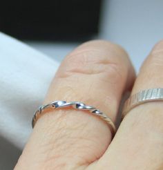 Sterling silver little twist ring, twist ring, silver ring, eco friendly, statement, novelty, women, Celestial Ring, Chevron Ring, Best Engagement Rings, Christmas 2015, Twist Ring, Star Ring, Unique Items, Silver Stars, Ring Silver