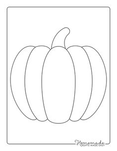 a black and white drawing of a pumpkin