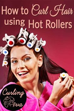 How To Use Hot Rollers Medium, Roller Curls, Vintage Curls, Let Your Hair Down