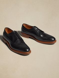 Vincent Brogue Dress Shoe | Banana Republic