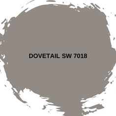 a white circle with the words dovettal sw in black ink on it's side