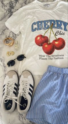 Fun Park Outfit, Comfy Summer Outfits Aesthetic, Outfit Primavera, Cool Fits, Outfit Goals, Outfit Casual, Dream Clothes, Spring Summer Outfits