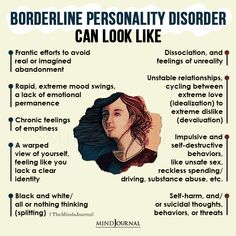 Quotes About Borderline Personality, Boarderline Personally Symptoms, Borderline Personality Quotes, Aesthetics Borderline, Border Line Personality Quotes, Symptoms Of Bpd, Therapy Illustration, Serious Personality