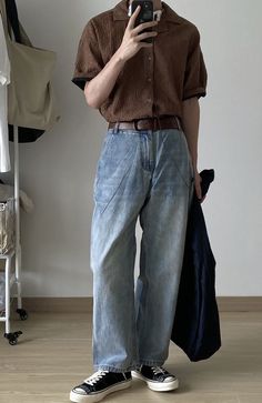 Baggy Jeans Outfits, Old Money Dress, Old Money Lifestyle, Money Dress, Baggy Jeans Outfit, Classy Clothing, Money Lifestyle, Men's Dress Shirts, Street Style Outfits Men