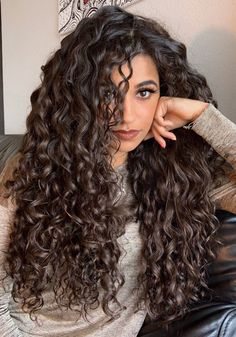 Ayesha Malik, Long Natural Curly Hair, Big Curly Hair, Permed Hairstyles, Curly Hair Care, Long Curly Hair, Long Curly