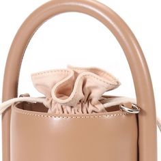 Free U.S. shipping. Style: Commuting , color:Nude, suite for season：Spring, Summer, Autumn, Winter ，Anniversary, Going out, Hanging out, Material Genuine Leather, Cylindrical Apricot Leather Shoulder Bucket Handbag Beige Bucket Box Bag With Detachable Strap, Beige Bucket Bag With Round Handle For Shopping, Spring Formal Pouch Shoulder Bag, Spring Shoulder Bag With Removable Pouch And Round Handle, Formal Spring Pouch Shoulder Bag, Bucket Box Bag With Handles For Evening, Beige Evening Box Bag With Dust Bag, Formal Shoulder Bag With Top Carry Handle For Spring, Formal Shoulder Bag With Top Handle For Spring