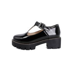 Gender: For Women Style: Fashion,KoreanOccasion: Casual,Party/Club,Office/Career,DressHeel Height: 5cmPlatform Height: 2.5cmSeason: Spring,Summer,Fall/Autumn,WinterPackage Contents: 1 x Shoes (Pair)Size Guide:28 = foot length 18.5-19cm (Foot width=6.5-7cm)29 = foot length 19-19.5cm (Foot width=7cm)30 = foot length 19.5-20cm (Foot width=7-7.5cm)31 = foot length 20-20.5cm (Foot width=7.5cm)32 = foot length 20.5-21cm (Foot width=7.5-8cm)33 = foot length 21-21.5cm (Foot width=8cm)34 = foot length 21 Black Closed Toe Mary Janes With Chunky Platform, Black Mary Jane Platform Shoes, Patent Leather Mary Jane Shoes, Leather Mary Jane Shoes, Black T-strap Mary Janes With Buckle Closure, Black Mary Janes With Rubber Sole, Medium Width, Club Office, Platform Block Heels, White Pumps