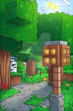 Minecraft game fondo cuadro wallpaper fanart Holz Wallpaper, Minecraft Images, Forest Drawing, Minecraft Pictures, Minecraft Anime, 2013 Swag Era, Gravel Path