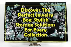 Discover the perfect jewelry box to elevate your collection! Our guide showcases stylish storage solutions that blend elegance and functionality. Whether you have a few cherished pieces or an extensive assortment, find the ideal jewelry box that keeps your treasures organized and beautifully displayed. Explore designs that suit every style, from modern to vintage, and transform your jewelry storage experience today. Your perfect jewelry box awaits! Jewelry Storage, Easy Projects, Jewelry Lover