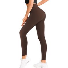 PRICES MAY VARY. SOFT FABRIC, PROVIDING EXTRA COMFORT FEELING - Our Leggings for Women Pack are made of 90% Polyester and 10% Spandex. 100% opaque fabric and no side seam design are more comfortable. PREMIUM STRETCHY WOMENS LEGGINGS - The super stretchy fabric will give you an ample amount of coverage to wrap around buttocks, safely caress every inch of your skin.You will always enjoy the feeling of softness and comfort as our Yoga Pantsfitting your every move when walking or running. CLASSICAL