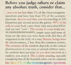 Perception Quantum Physics Spirituality, Quantum Consciousness, Electromagnetic Spectrum, Cool Science Facts, Spirit Science, Judging Others, Quantum Physics, After Life, Science Facts