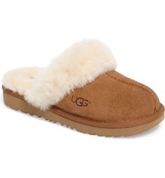 UGG® Cozy II Scuff Slipper | Nordstrom Ugg Cozy, Cute Uggs, Shoe Wishlist, Cute Nike Shoes, Ugg Slippers, Kids Uggs, Cute Nikes, Girly Shoes