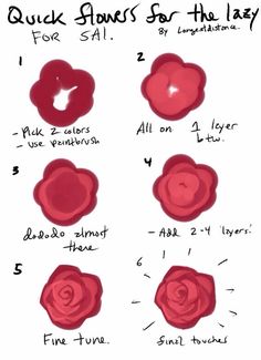 how to draw roses for beginners