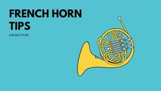 french horn tips animation for kids