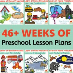 the four week lesson for preschool children