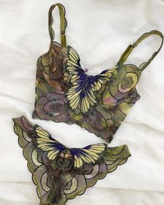 Butterfly Lingerie, Outfit Styles, Couture Mode, Cute Lingerie, Neue Outfits, Mode Inspo, Looks Chic